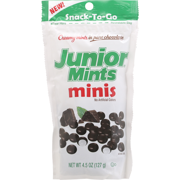 Hot Cereal & Pancake Mixes Junior Mints Candy, Minis hero