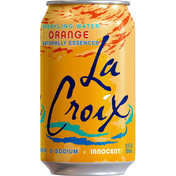 Water, Seltzer & Sparkling Water LaCroix Natural Orange Sparkling Water hero