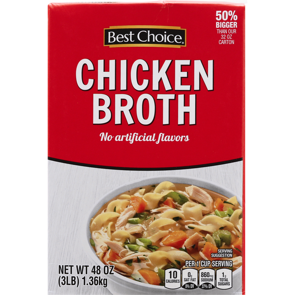 Soup, Broth & Bouillon Best Choice Chicken Broth hero