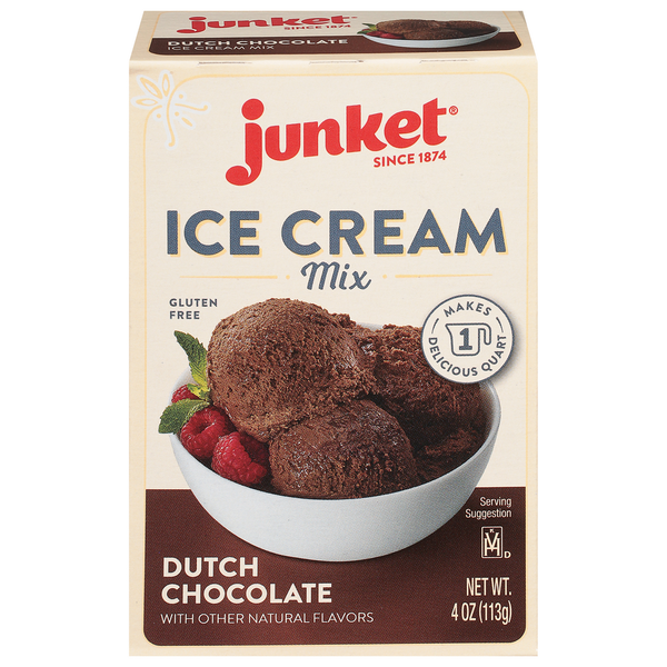 Ice Cream & Ice Junket Ice Cream Mix, Dutch Chocolate hero