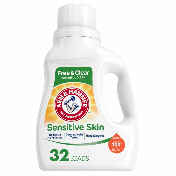 Laundry Arm & Hammer Sensitive Skin Free  Clear hero