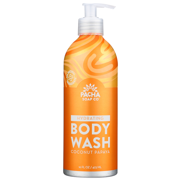 Pacha Soap Co. Body Wash, Coconut Papaya hero