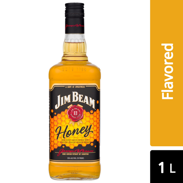 Whiskey Jim Beam Honey Bourbon Whiskey hero