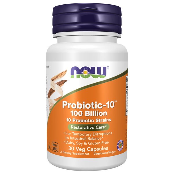 Vitamins & Supplements NOW ProbiotiC 10™ 100 Billion hero