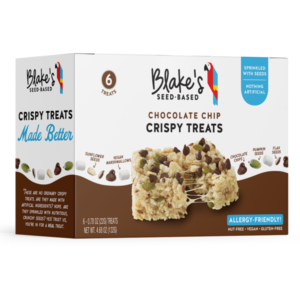 Energy & Granola Bars Blake's Seed Based Chocolate Chip Rice Crispy Treat hero