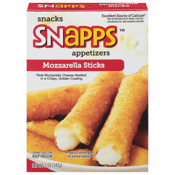 Frozen Appetizers & Sides Snapps Mozzarella Sticks hero