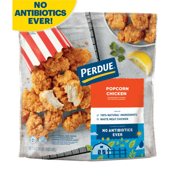 Frozen Meat & Chicken Perdue Breaded Popcorn Style Chicken Breast Chunks hero