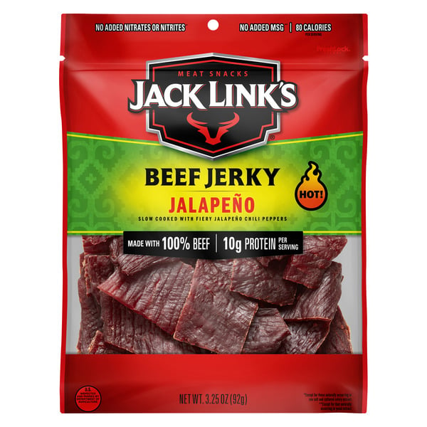 Jerky Jack Link's Jalapeno Beef Jerky hero