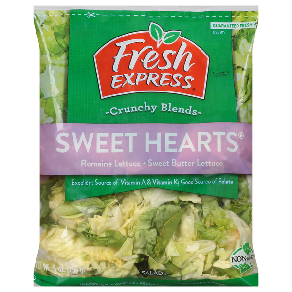 Prepared Soups & Salads Fresh Express Salad, Sweet Hearts hero