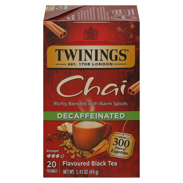 Tea Twinings Decaffeinated Chai hero