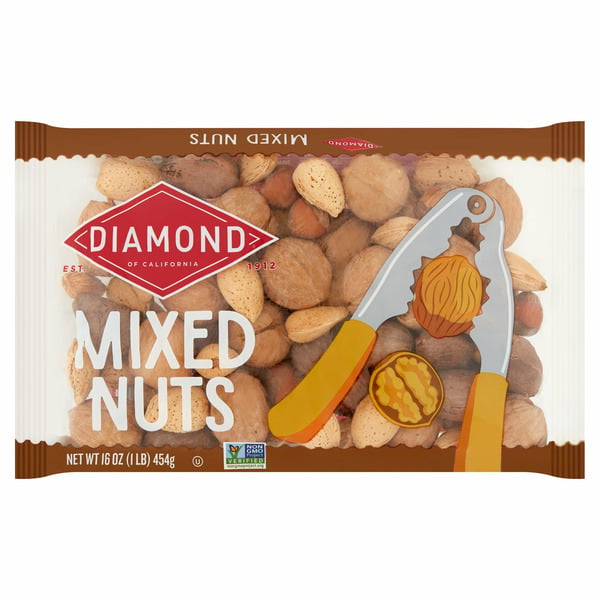 Nuts, Seeds & Dried Fruit Diamond Mixed Nuts hero