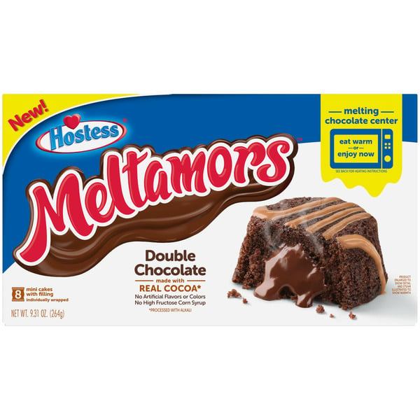 Cookies & Cakes Hostess Double Chocolate Meltamors Melting Chocolate Center hero