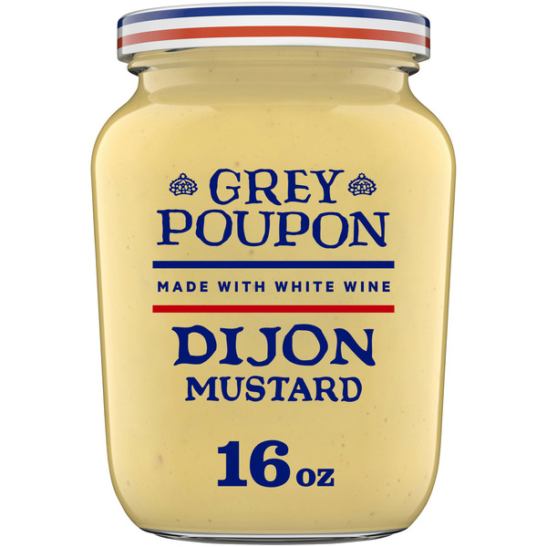 Condiments GREY POUPON Dijon Mustard hero