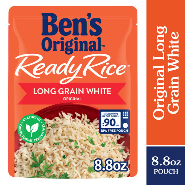 Ben's Original Original Long Grain White Rice Easy Dinner Side hero