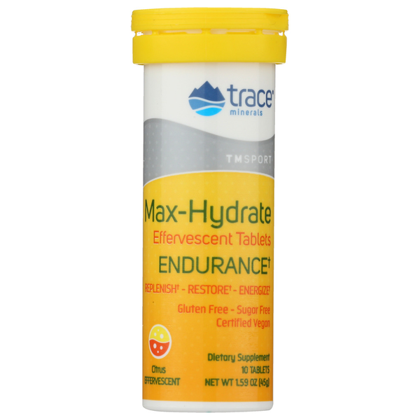 Dietary Supplements Trace Minerals Max-Hydrate Endurance Tube hero