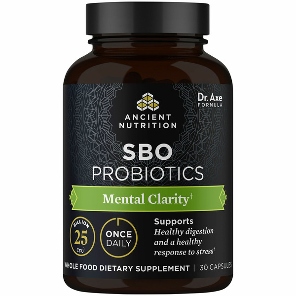 Ancient Nutrition SBO Probiotics, Mental Clarity, Capsules hero