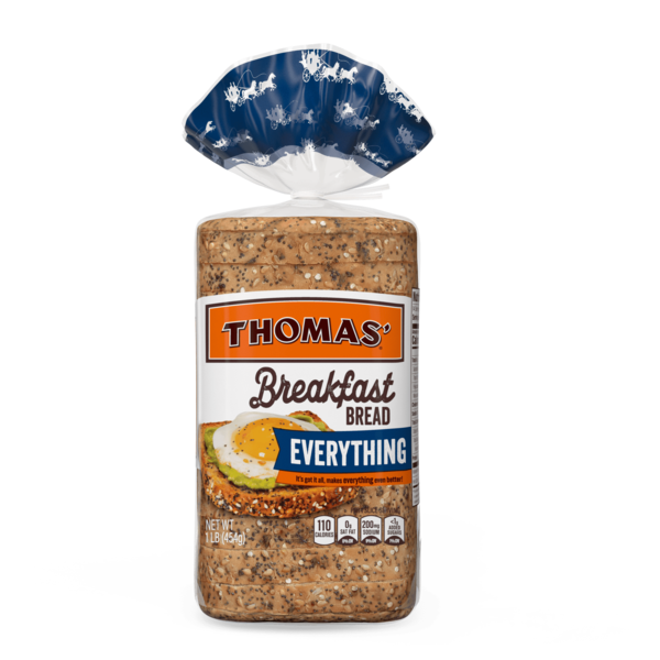 Bread Thomas’ Everything Breakfast Bread hero