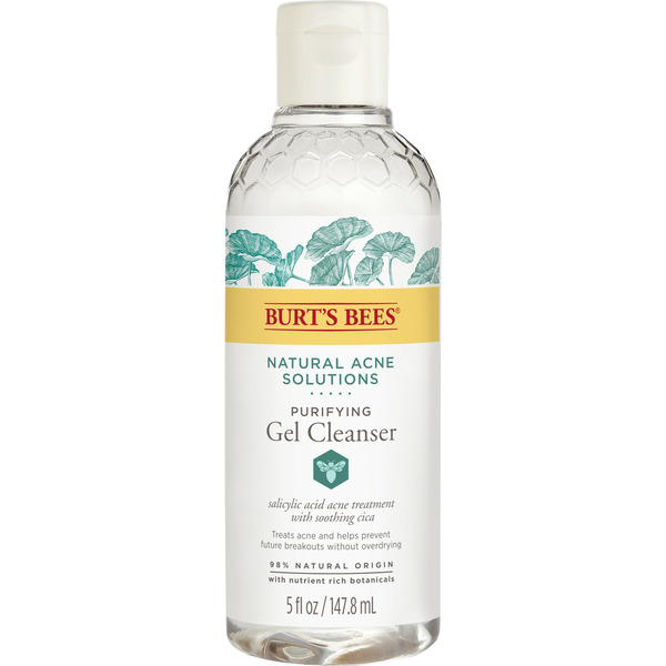 Facial Care Burt's Bees Natural Acne Solutions Purifying Gel Cleanser, Salicylic Acid And Cica hero