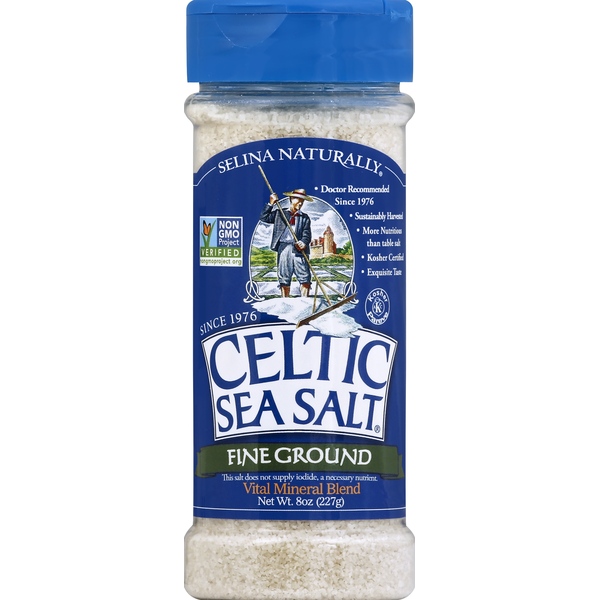 Spices & Seasonings Celtic Sea Salt Sea Salt, Fine Ground hero