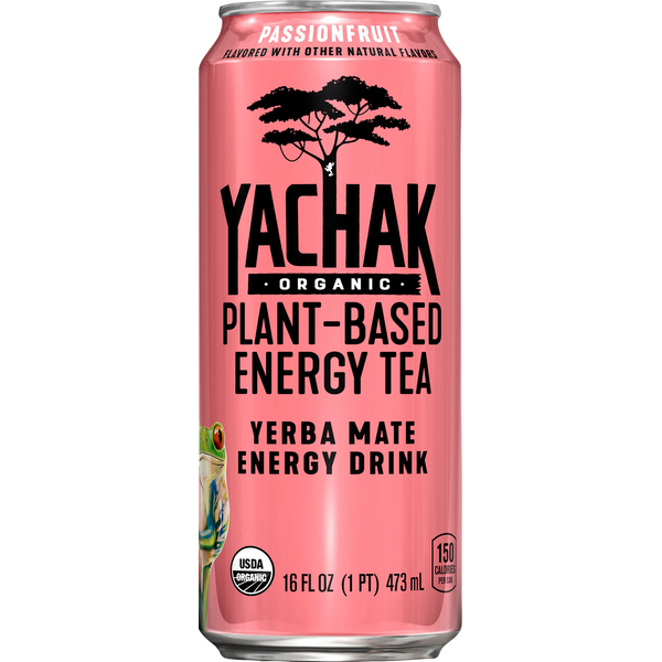 Canned Fruit & Applesauce YACHAK Energy Drink, Yerba Mate, Passion Fruit hero