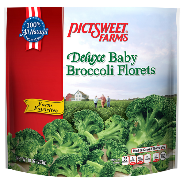 Frozen Produce Pictsweet Farms Deluxe Baby Broccoli Florets hero