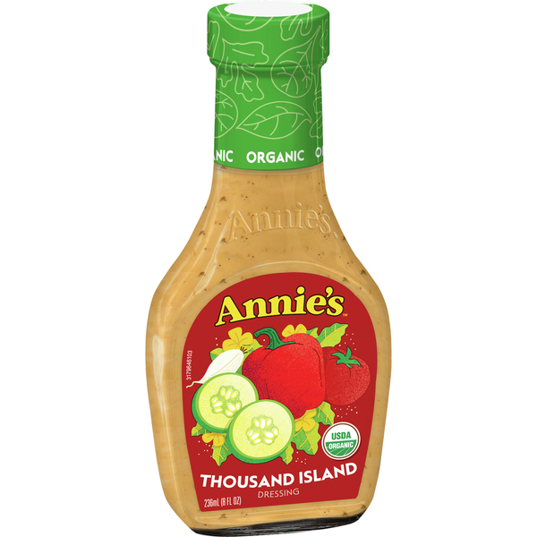 Salad Dressing & Toppings Annie's Organic Thousand Island Salad Dressing hero