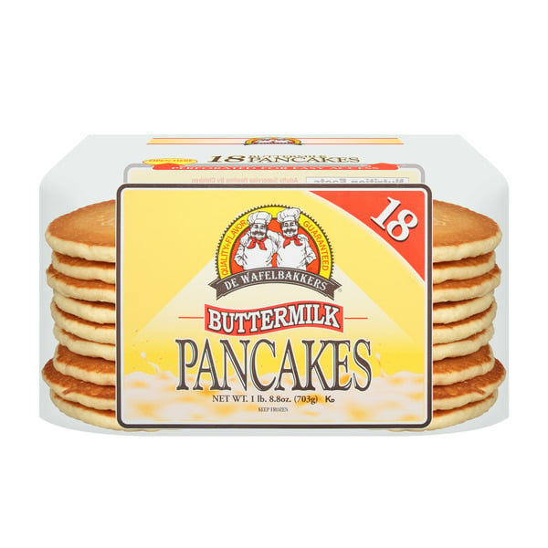 Frozen Meals Dewafelbakkers Frozen Buttermilk Pancakes hero