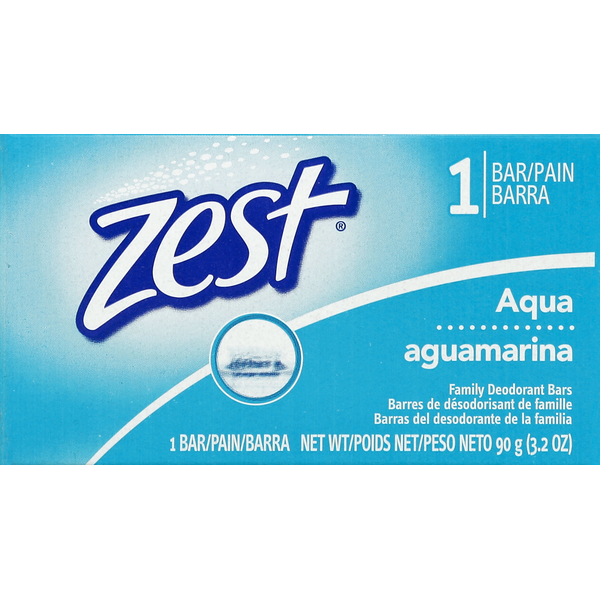 Body Lotions & Soap Zest Family Deodorant Bars, Aqua hero