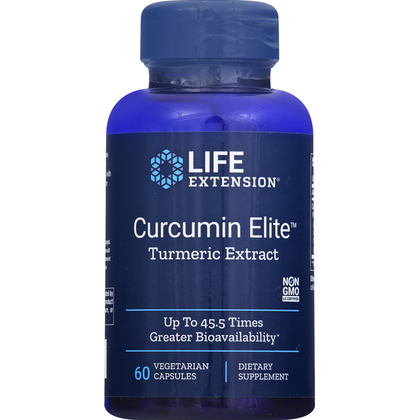 Vitamins & Minerals Life Extension Turmeric Extract, Vegetarian Capsules hero