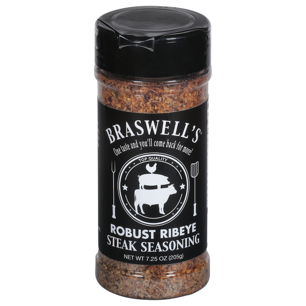 Braswell's Steak Seasoning, Robust Ribeye hero