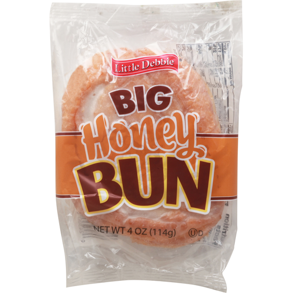 Breakfast Breads, Donuts & More Little Debbie Bun, Big, Honey hero