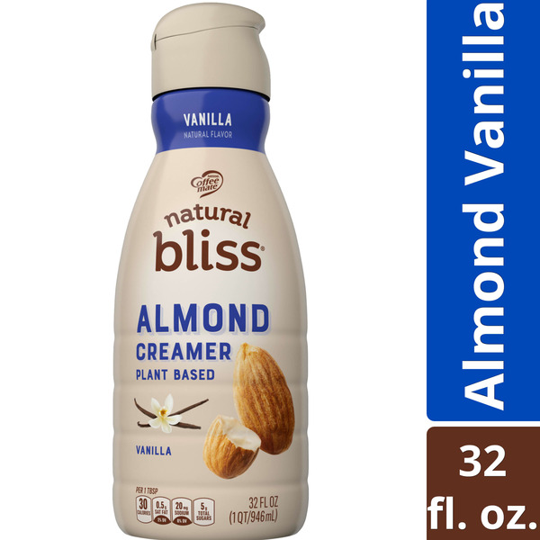 Coffee Coffee mate Natural Bliss Almond Milk Vanilla Coffee Creamer hero