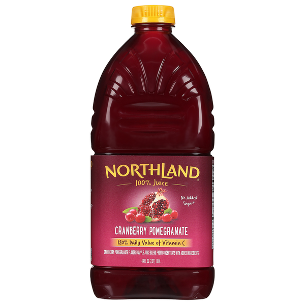 Juice & Nectars Northland 100% Juice, Cranberry Pomegranate hero