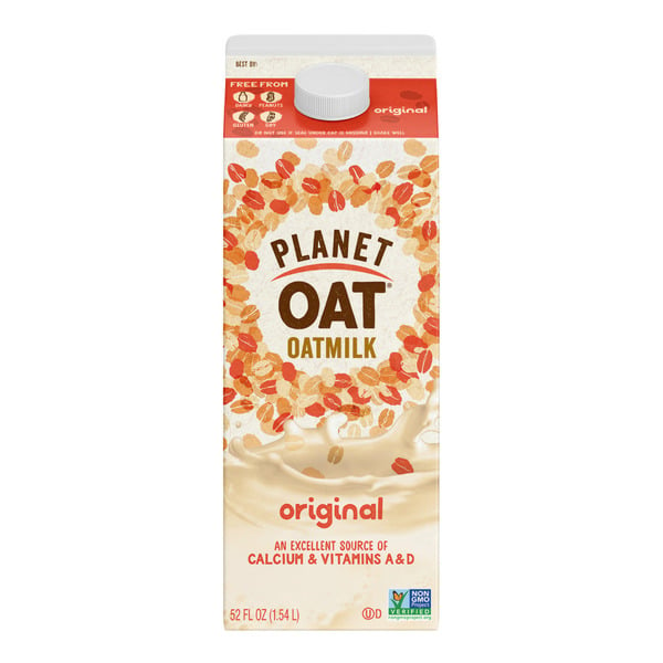 Soy & Lactose-Free Planet Oat Original Oatmilk hero