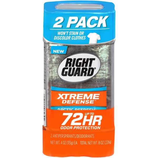 Deodorants Right Guard Xtreme Defense Arctic Refresh Antiperspirant Deodorant hero