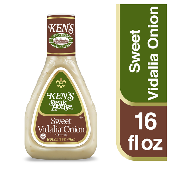 Salad Dressing & Toppings Ken's Steak House Dressing, Sweet Vidalia Onion hero