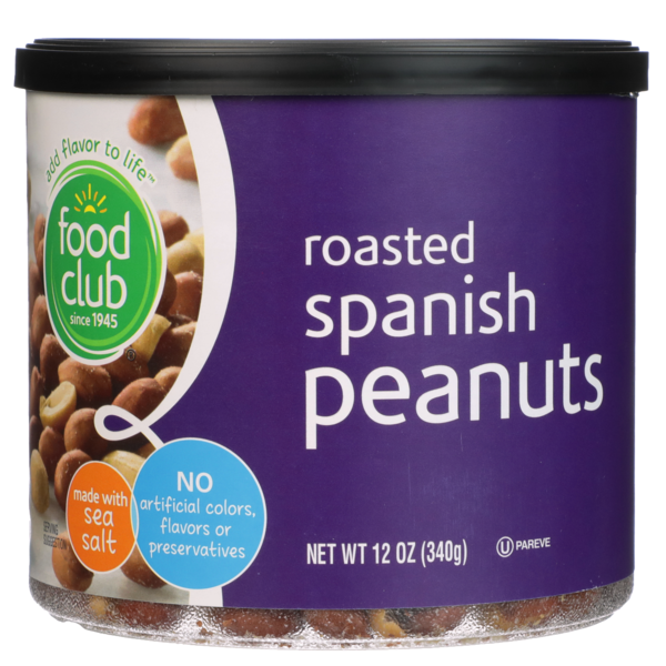 Nuts, Seeds & Dried Fruit Food Club Roasted Spanish Peanuts hero