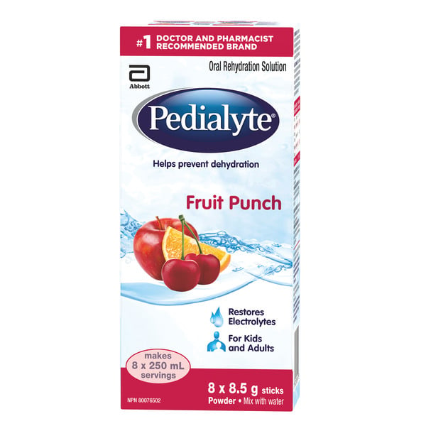 Baby Food & Formula Pedialyte Electrolyte Powder Sticks, Fruit Punch hero