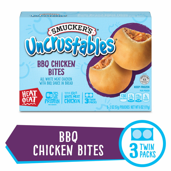 Frozen Meals Smucker's Uncrustables hero