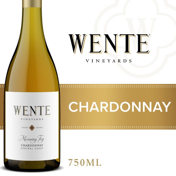 Chardonnay Wente Vineyards Morning Fog Chardonnay, Central Coast, White Wine hero