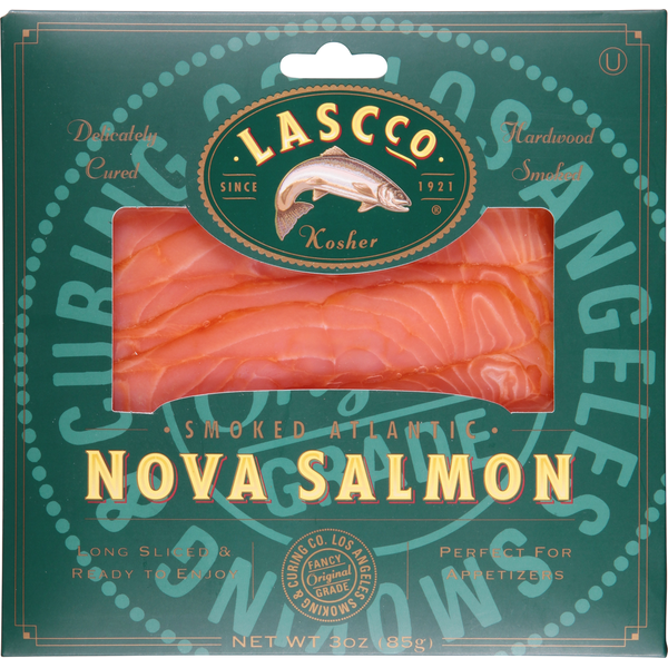 Packaged Seafood LASCO Salmon, Nova hero