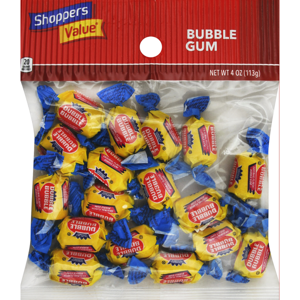 Mint & Gum Shoppers Value Bubble Gum hero