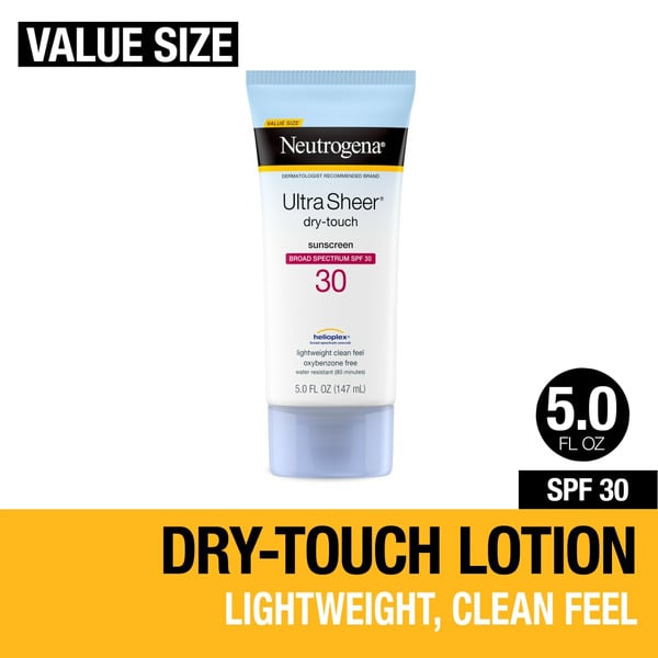 Body Lotions & Soap Neutrogena Ultra Sheer Dry-Touch SPF 30 Sunscreen Lotion hero