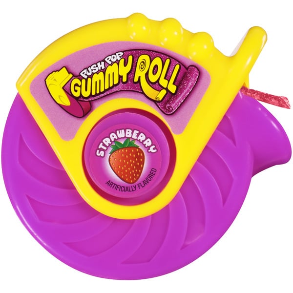 Candy & Chocolate Push Pop Gummy Roll Assorted Flavors Gummy Candy hero