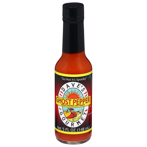 Condiments Dave's Gourmet Hot Sauce, Naga Jolokia, Ghost Pepper, Insane++ hero