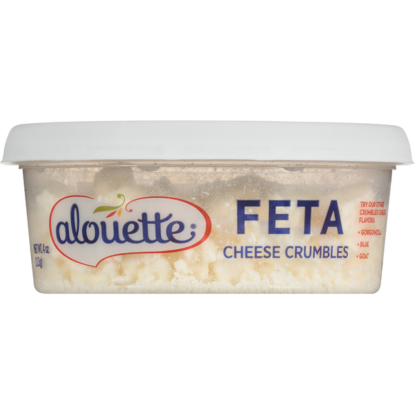 Specialty Cheeses Alouette Cheese Crumbles, Feta hero