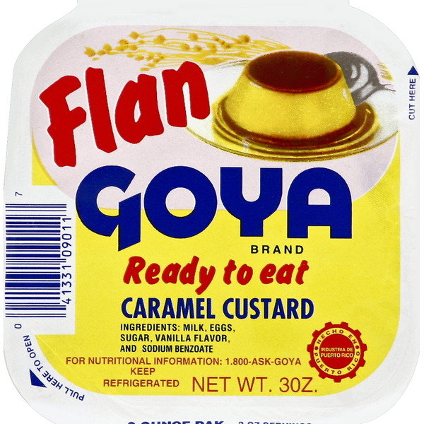 Latino Foods Goya Caramel Custard Flan hero