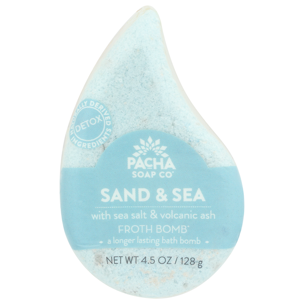 Body Lotions & Soap Pacha Soap Co. Froth Bomb, Sand & Sea, 5 Oz, hero