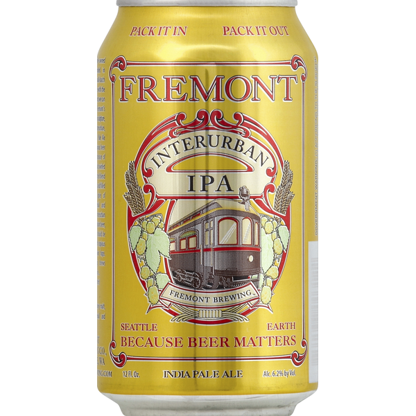 Beers & Coolers Fremont Brewing interurban ipa hero