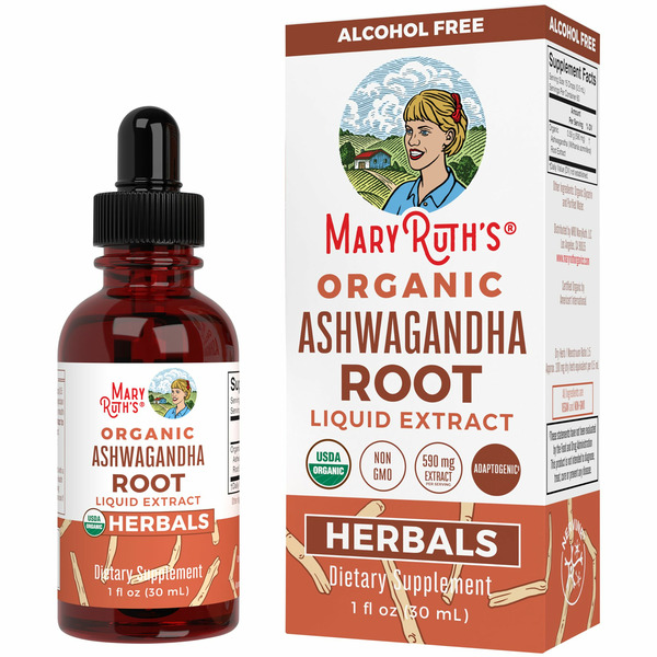 MaryRuth's Ashwagandha Root, Vegan, Organic, Herbals hero